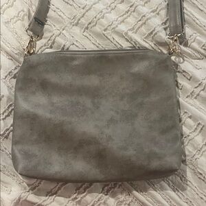 Chic Gray Crossbody Bag